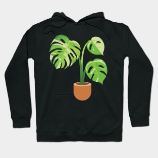 Monstera Thai Constellation Plant Hoodie